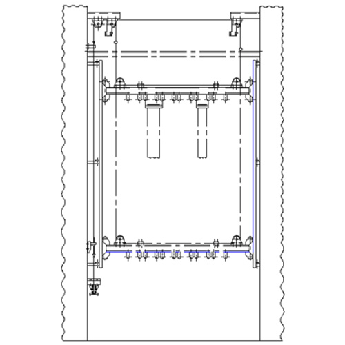 Устройство подъема и смотки пожарных рукавов